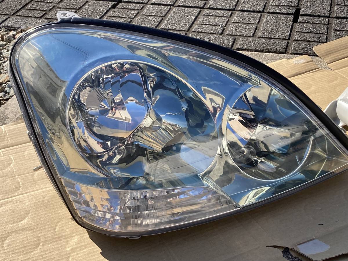 3031セルシオ前期純正ヘッドライト左右セット美品 送料込 北海道・沖縄