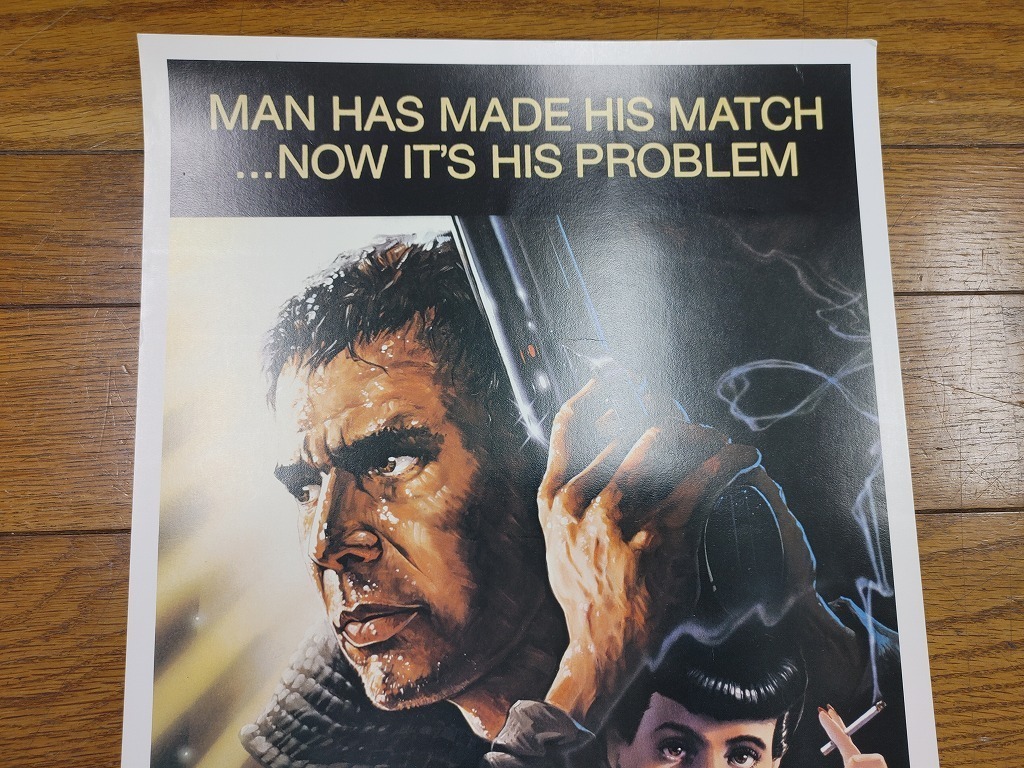 S374/US版 インサート リプリント 映画ポスター「Blade Runner