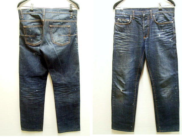 Homme 10SS クリス期 クラッシュ加工 DIOR 8E3160310558 即決 [W32 