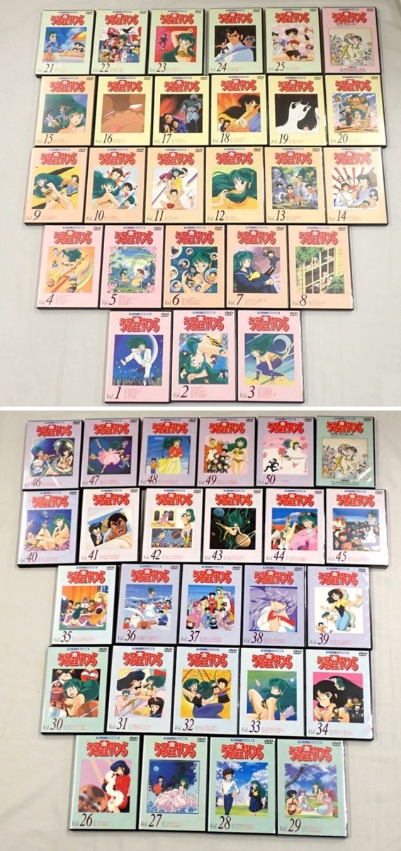 うる星やつら DVD 全50巻 +映像特典 PART1 & PART2