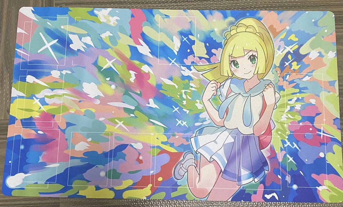 ポケモンカード がんばリーリエ プレイマット(ポケモンカードゲーム 