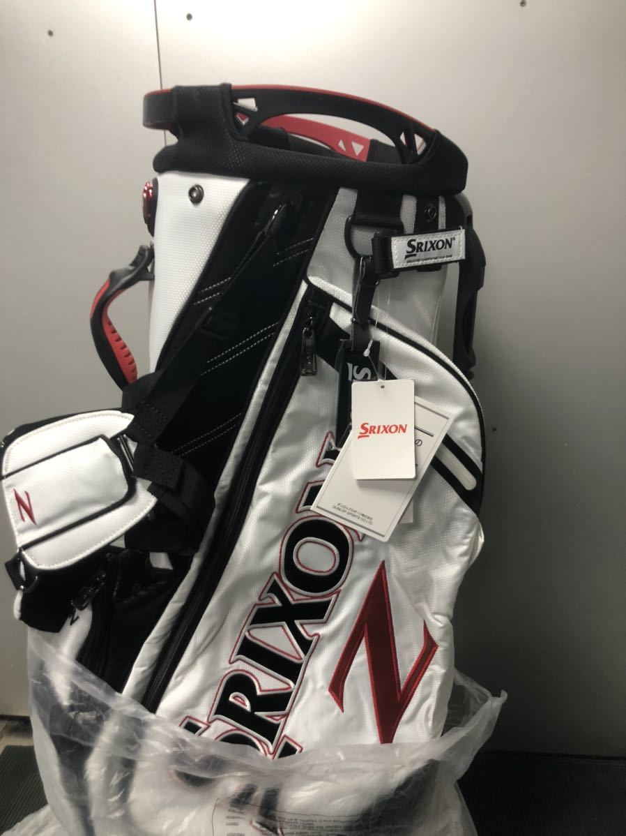 数量限定】フード付き ホワイト SRIXON スリクソン スタンドキャディ