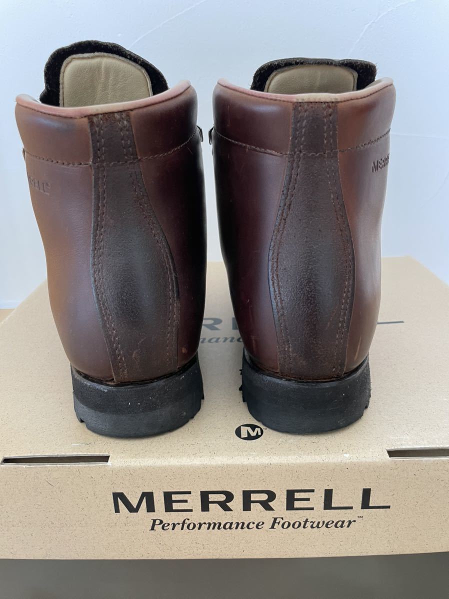 メレル MERRELL レザー ゴーアウト イタリア製 ブーツ 26.5 マウンテン 