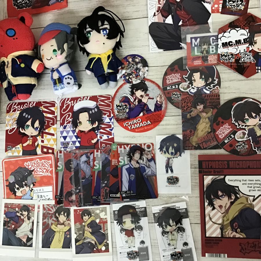 現状】 ヒプノシスマイク Buster Bros!!! バスブロ グッズ 缶バッジ