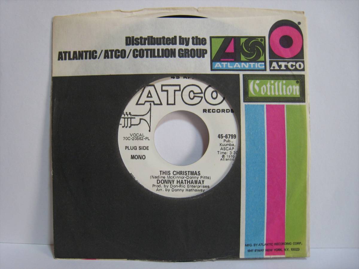 【人気，品質保証】 7&rdquo; DONNY HATHAWAY / プロモ MONO/MONO THIS CHRISTMAS US盤 ダニー ハサウェイ ディス クリスマス(R&B、ソウル)｜売買されたオークション情報、yahooの商品情報をアーカイブ公開 - オークファン Ru0026B、ソウル