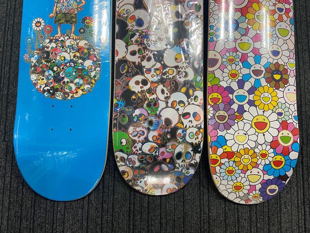 村上隆 × VANS バンズ スケートボード、3点組Takashi Murakami x Vans