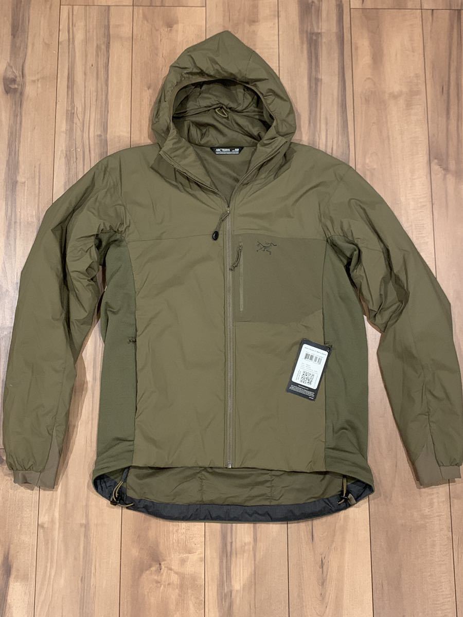 新品同様タグ付き ARC'TERYX LEAF ATOM LT HOODY GEN2 Mサイズ クロコダイル アークテリクス リーフ アトム 送料無料