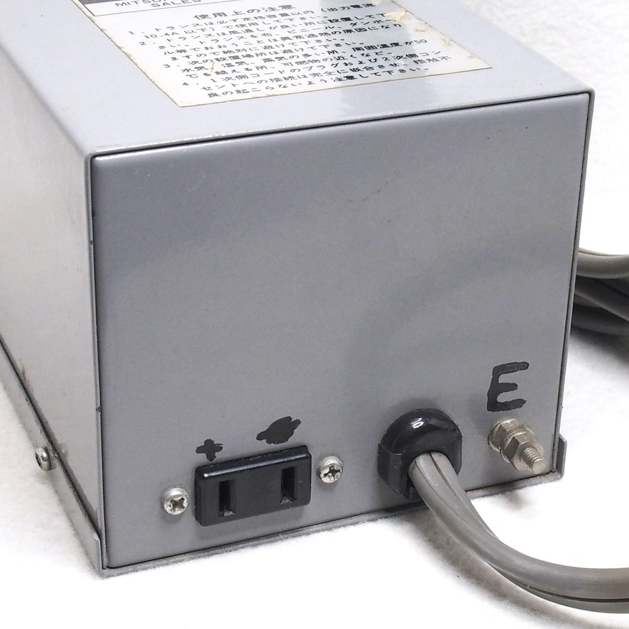 変圧器 AUTO CAAFT MODEL:HIS-241R5TR 200V-DC24V⁄65VA-DC1.5A 000000