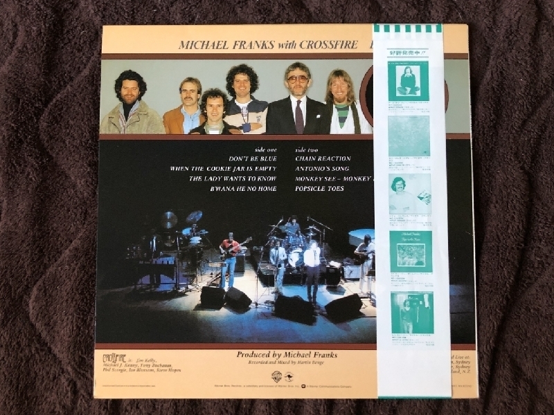 (初回限定盤/紙ジャケ)マイケル・フランクス 10タイトルコンプリート（見本盤） ⁄ MICHAEL FRANKS Michael Franks Of 10タイトルコンプリート | 初回