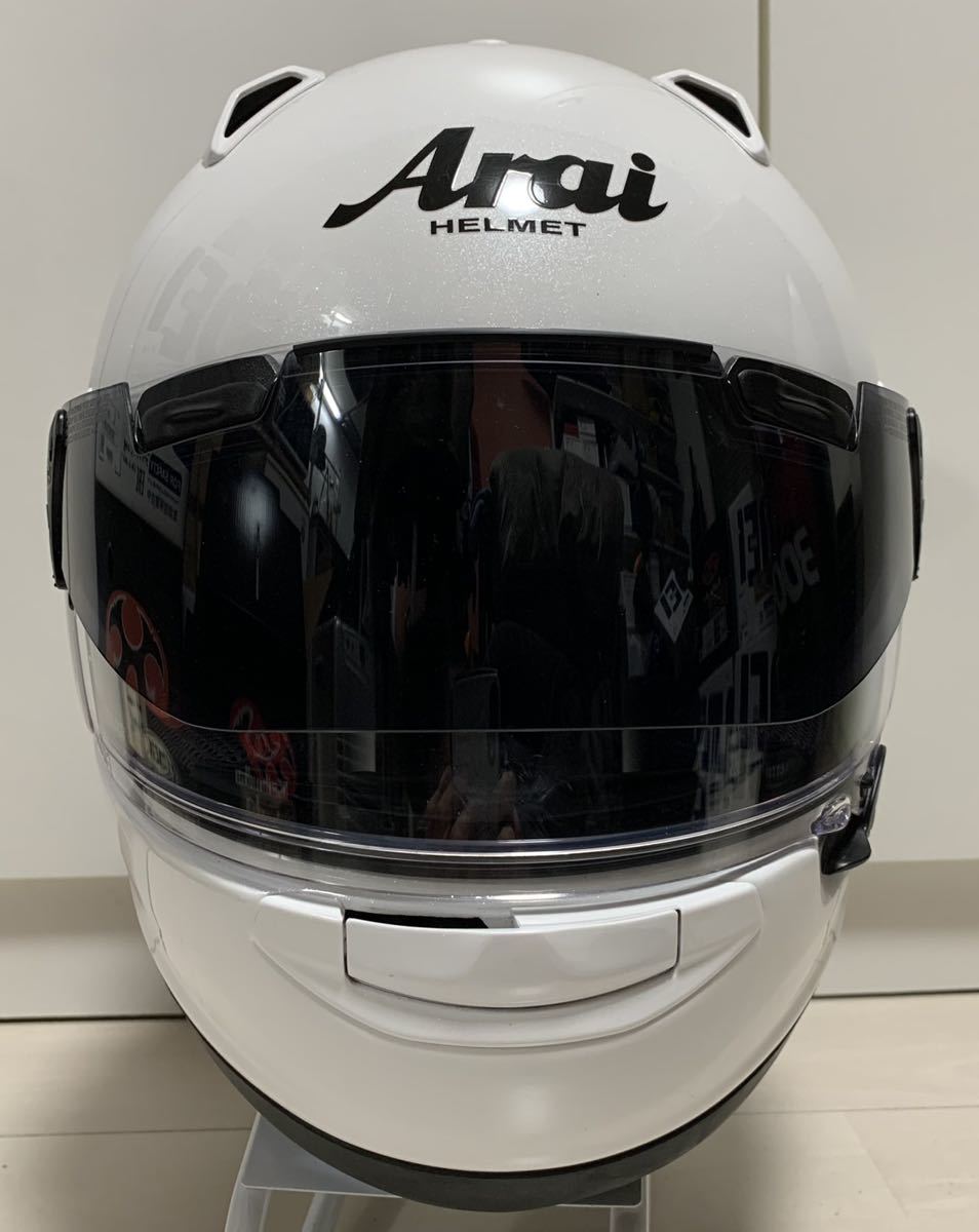 ☆Arai アライ ASTRAL-X アストラルX グラスホワイト 57-58 Mサイズ