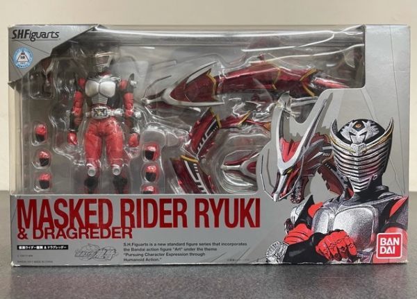  #S10 梱80 S.H.Figuarts 仮面ライダー龍騎 & ドラグレッダー セット フィギュア(仮面ライダー龍騎)｜売買されたオークション情報、yahooの商品情報をアーカイブ公開 - オークファン 仮面ライダー龍騎