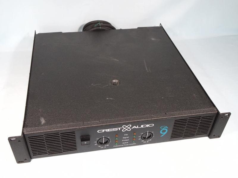 【動作品】CREST AUDIO パワーアンプ CA9 クレストオーディオ ☆CREST AUDIO CA9 パワーアンプ/クレストオーディオ☆ 【公式通販】