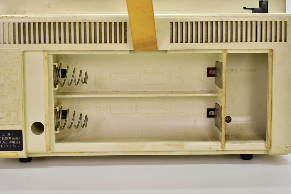 オーディオ機器 SONY MS-3300 マトリックスサウンドステレオラジオ AC/DC