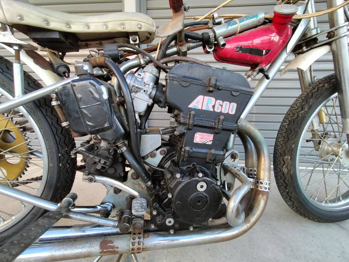 オートレース セア AR600 1級車 スズキ レストアベース 不動車 