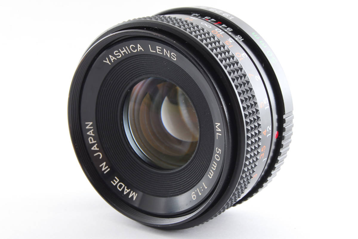50mm ML YASHICA 返品保証 FX-3 ほぼジャンクな機材でお送りする写真 ★極美品★ヤシカ YASHICA ML 50mm f1.9 ★動作OK★#11375