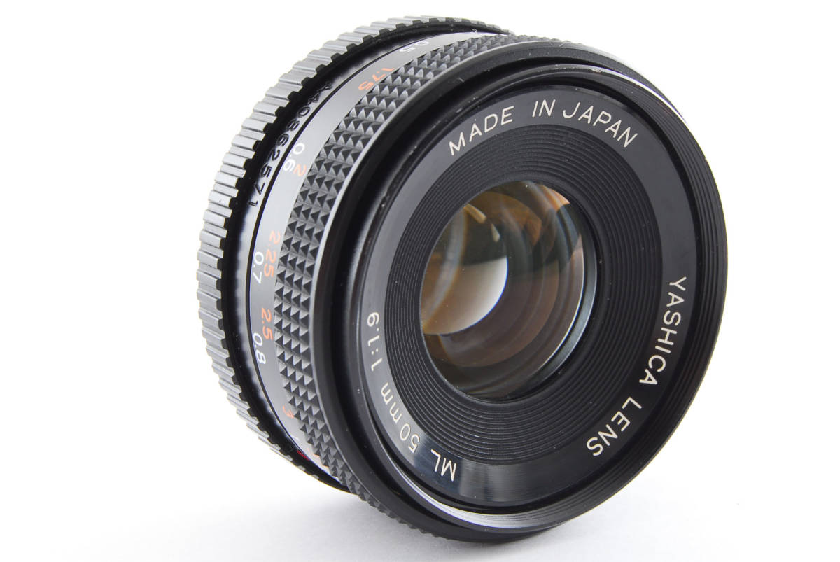 50mm ML YASHICA 返品保証 FX-3 ほぼジャンクな機材でお送りする写真 ★極美品★ヤシカ YASHICA ML 50mm f1.9 ★動作OK★#11375