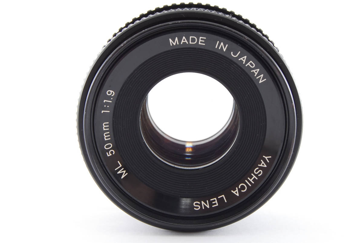 50mm ML YASHICA 返品保証 FX-3 ほぼジャンクな機材でお送りする写真 ★極美品★ヤシカ YASHICA ML 50mm f1.9 ★動作OK★#11375