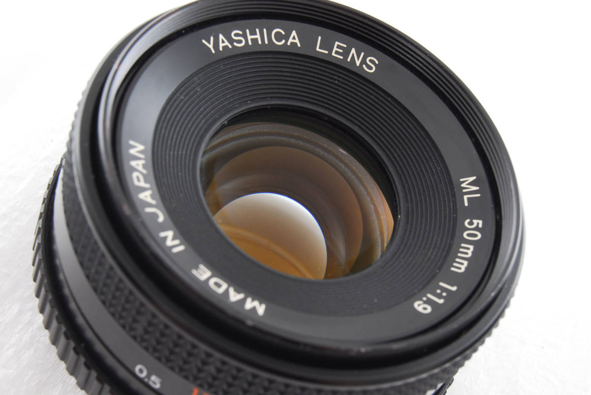50mm ML YASHICA 返品保証 FX-3 ほぼジャンクな機材でお送りする写真 ★極美品★ヤシカ YASHICA ML 50mm f1.9 ★動作OK★#11375