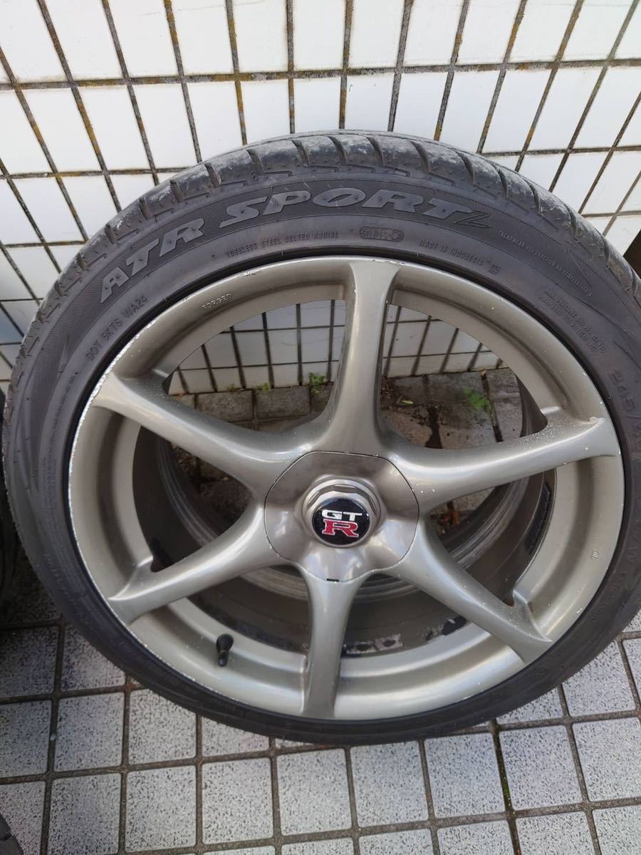 引き取り限定 BNR34純正ホイール R34 GTR34 GTR純正ホイール タイヤ 