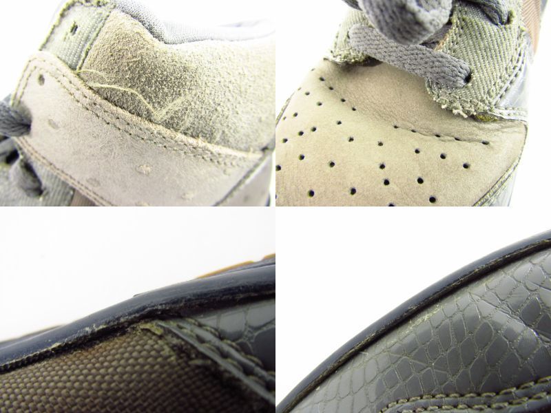 NIKE DUNK HI DELUXE “Deluxe ostrich Light Graphite” スニーカー 靴 