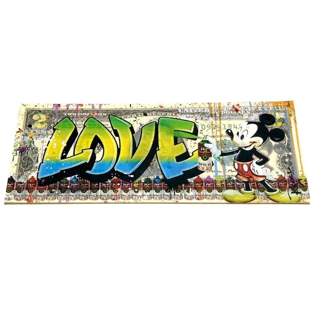 ミッキーマウス Mickey グラフィティ Rency レンシー 紙幣/ディズニー