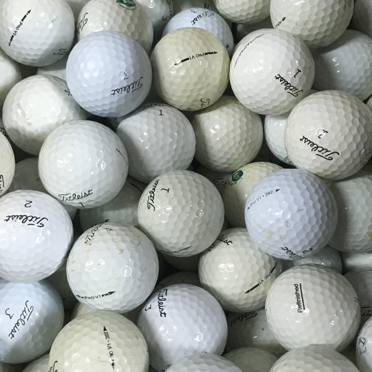 ロストボール タイトリスト 訳あり ゴルフボール TITLEIST V1 PRO 中古 