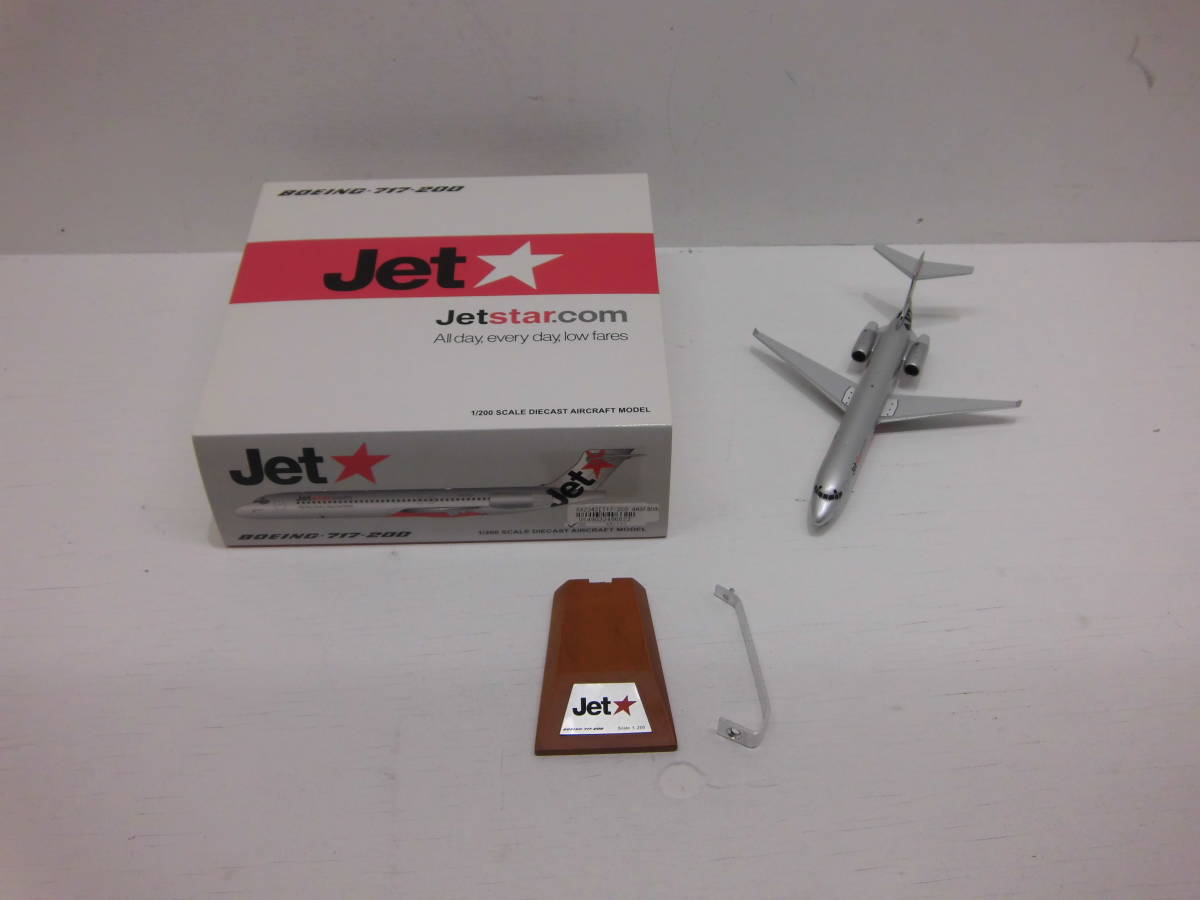 120　B　中古　現状品　未検品　Jet★　Jetstar.com　BOEING-717-200　1/200スケール　ダイキャスト　飛行機