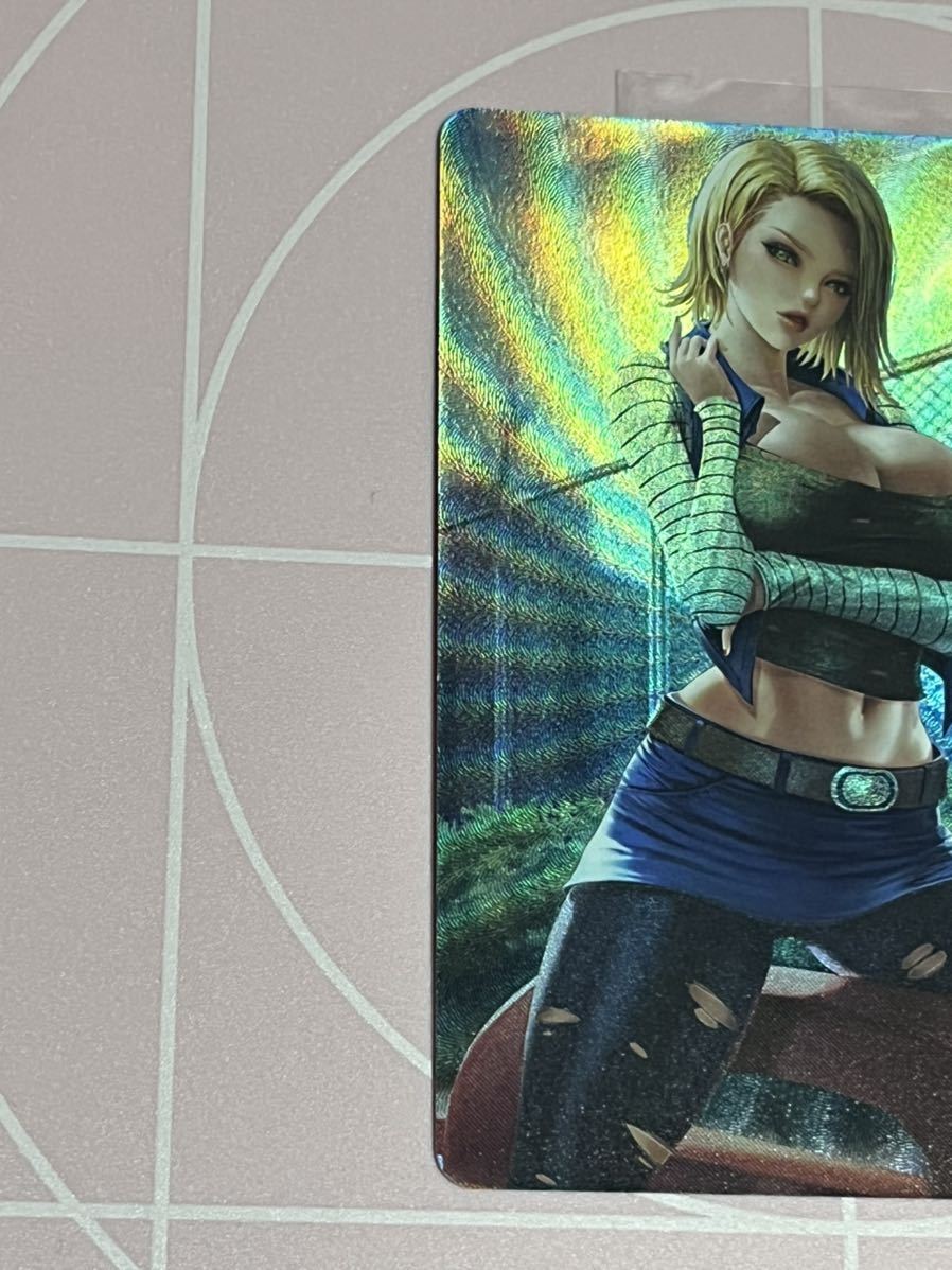 ドラゴンボール セクシーカード 人造人間18号 裏面セクシーバージョン