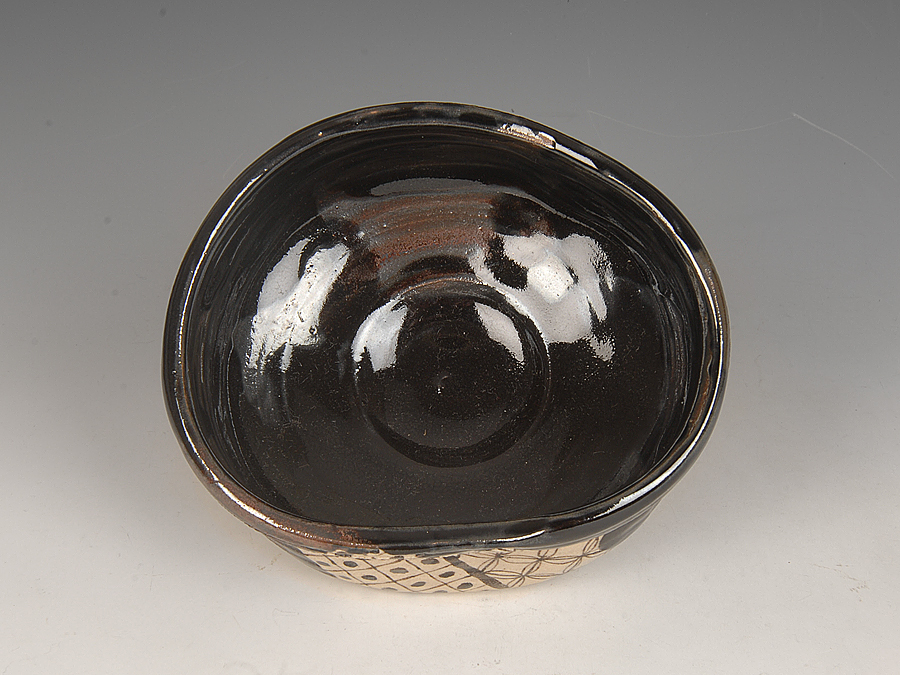 織部焼 瑞光窯 茶入 佐々木八十ニ造 共箱 2025年最新佐々木