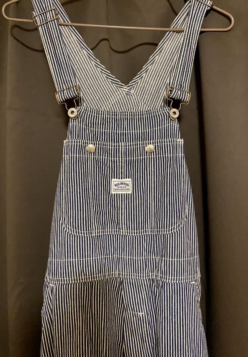 ビックジョンヒッコリーストライプオーバーオール ビッグジョン BIGJHON オーバーオール ヒッコリー ストライプ