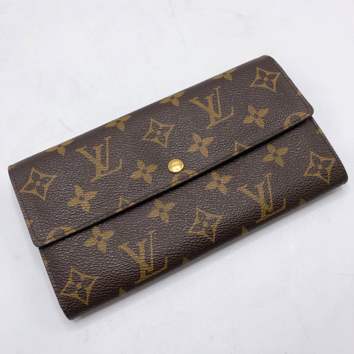 Louis Vuitton ルイヴィトン モノグラム ポシェット ポルトモネ ルイ 