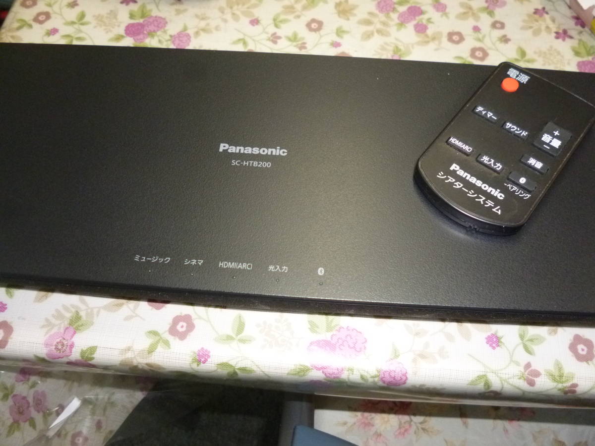 SC HTB200 bluetoot パナソニック Panasonic SC-HTB200 Soundbar