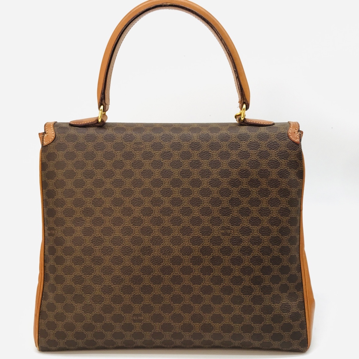 CELINE セリーヌ マカダム CELINEヴィンテージサークルロゴ金具