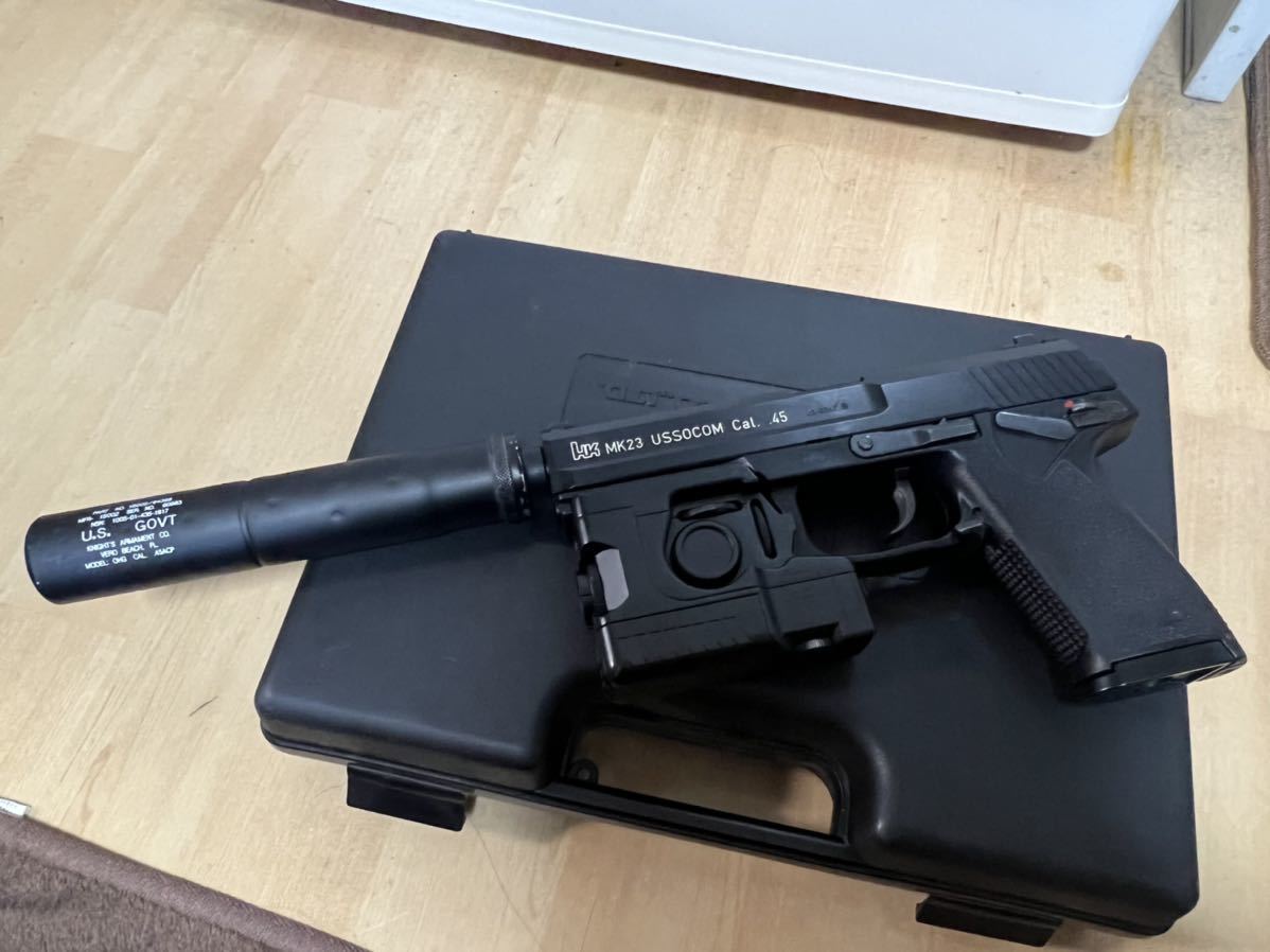 東京マルイ　SOCOM Mk23 ガスガン　ロングレンジカスタム60 東京マルイ SOCOM MK23 ガスガン 東京マルイ SOCOM Mk23 ガスガン