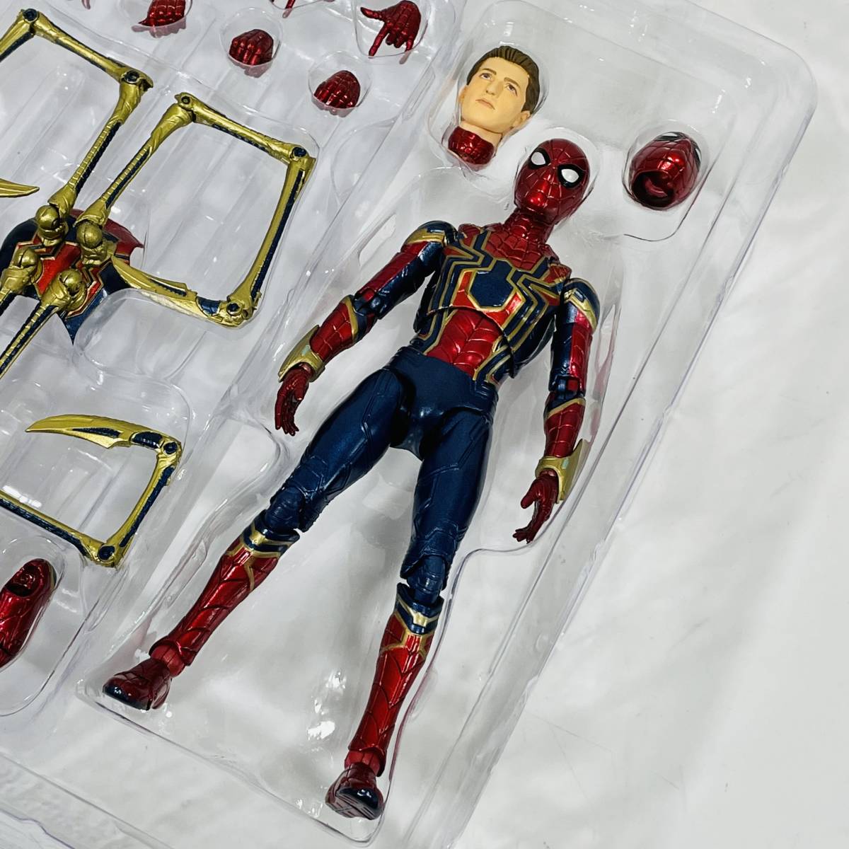MAFEX アイアンスパイダー No.081 インフィニティウォー 予備パーツ