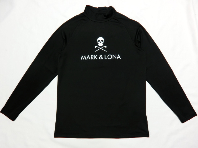新作 MARK&LONA 長袖ストレッチインナー BLACK Mサイズ 残り1点｜スポーツ