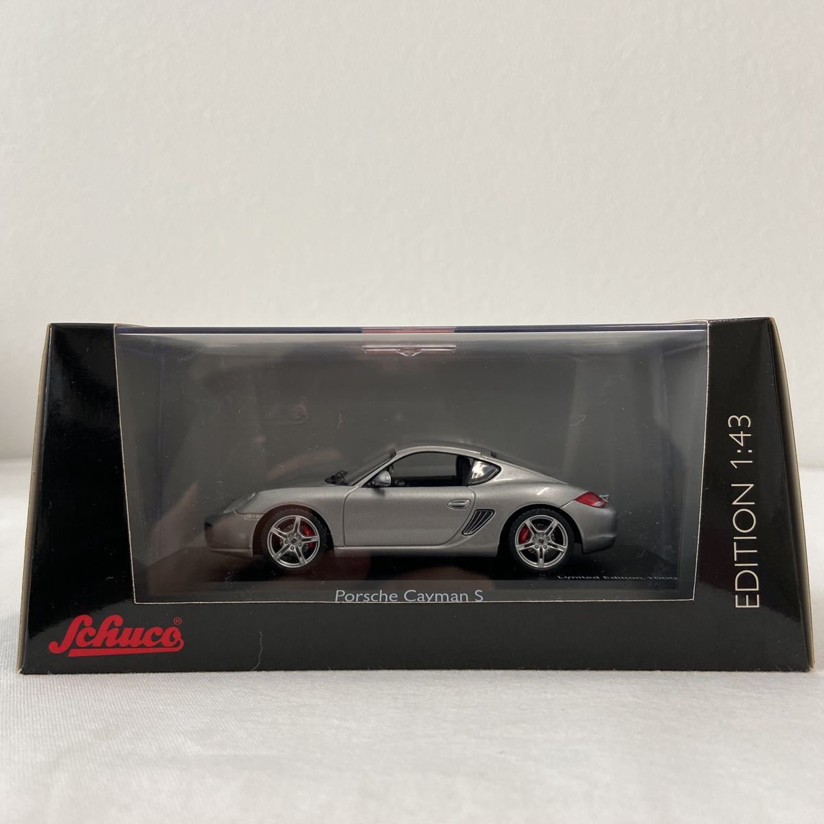 限定車 Schuco 1/43 PORSCHE Cayman S 987 シルバー シュコー ポルシェ