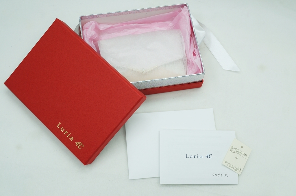 中古美品】Luria 4℃ ルリア ヨンドシー マルチキーケース 32191-733  