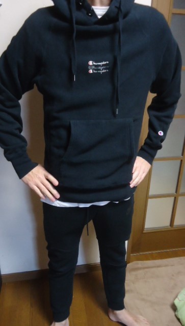 Champion - champion×nano universe スウェットパーカー size S Mサイズ/ナノユニバースnano universe×チャンピオンChampion/コラボ