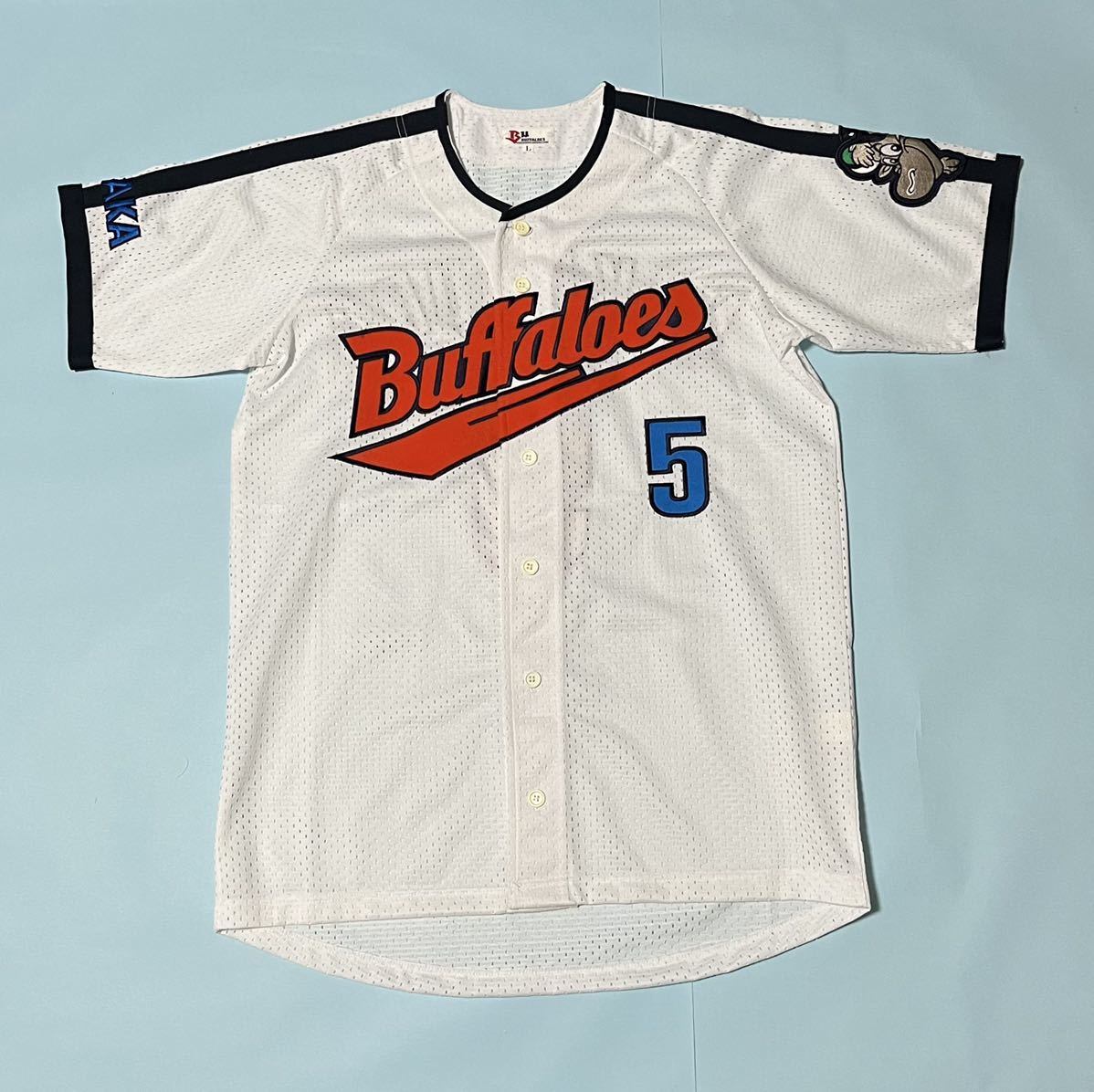 得価，新品 即落 大阪近鉄バファローズ 中村紀洋選手ユニフォーム(応援ユニフォーム、ウエア)｜売買されたオークション情報、yahooの商品情報をアーカイブ公開 - オークファン 応援ユニフォーム、ウエア
