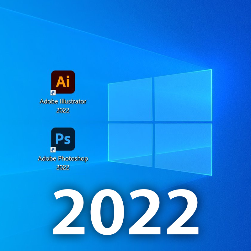 【Windows10 Windows11　64bit専用】2022 バージョンアップ illustrator + Photoshop A12_4