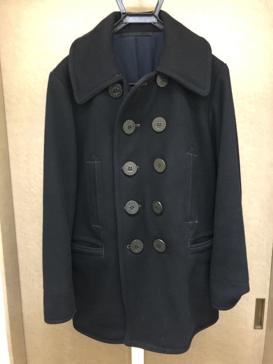THE REAL McCOY PEA COAT NAVY 38 リアルマッコイ Pコート ミリタリー