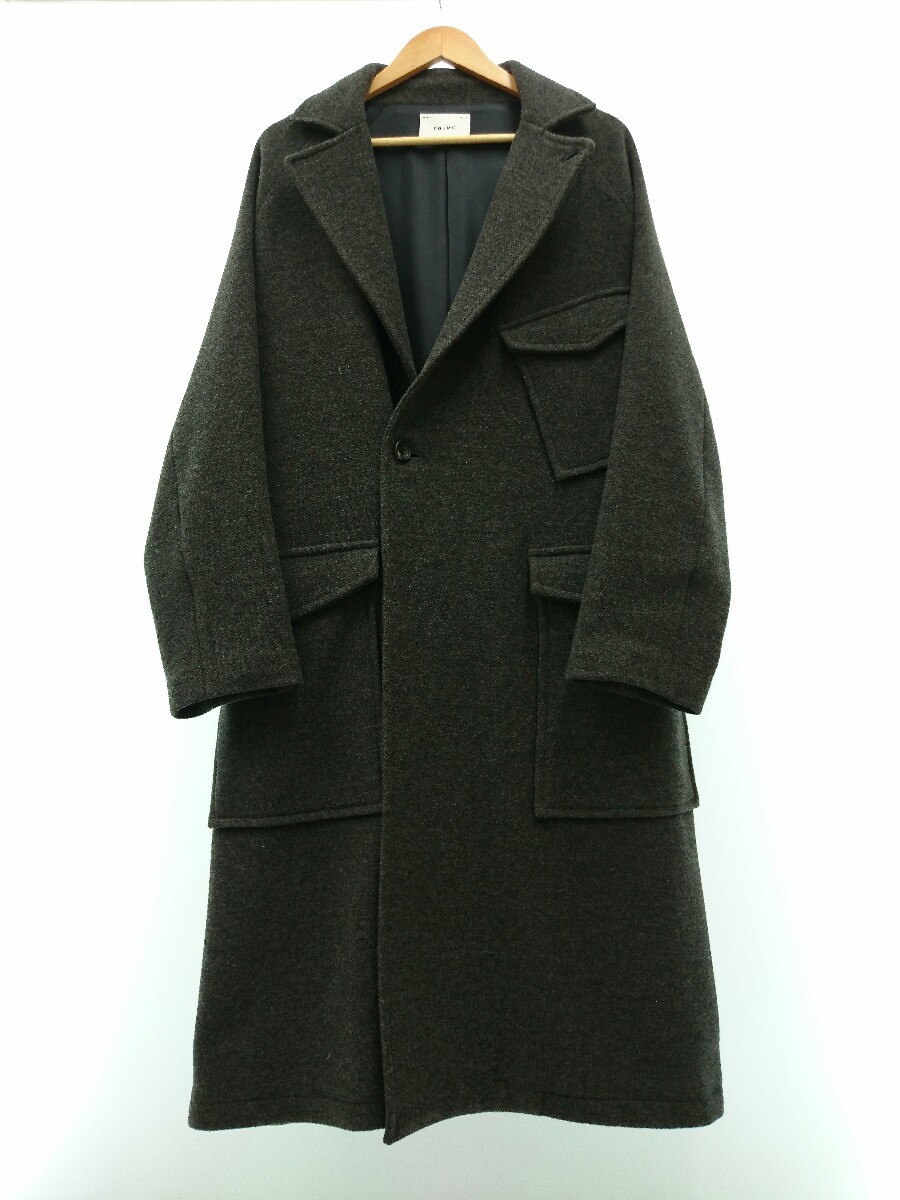 SOUMO◆コート/2/ウール/GRY/hazy別注/ソウモ/10c-sc-001
