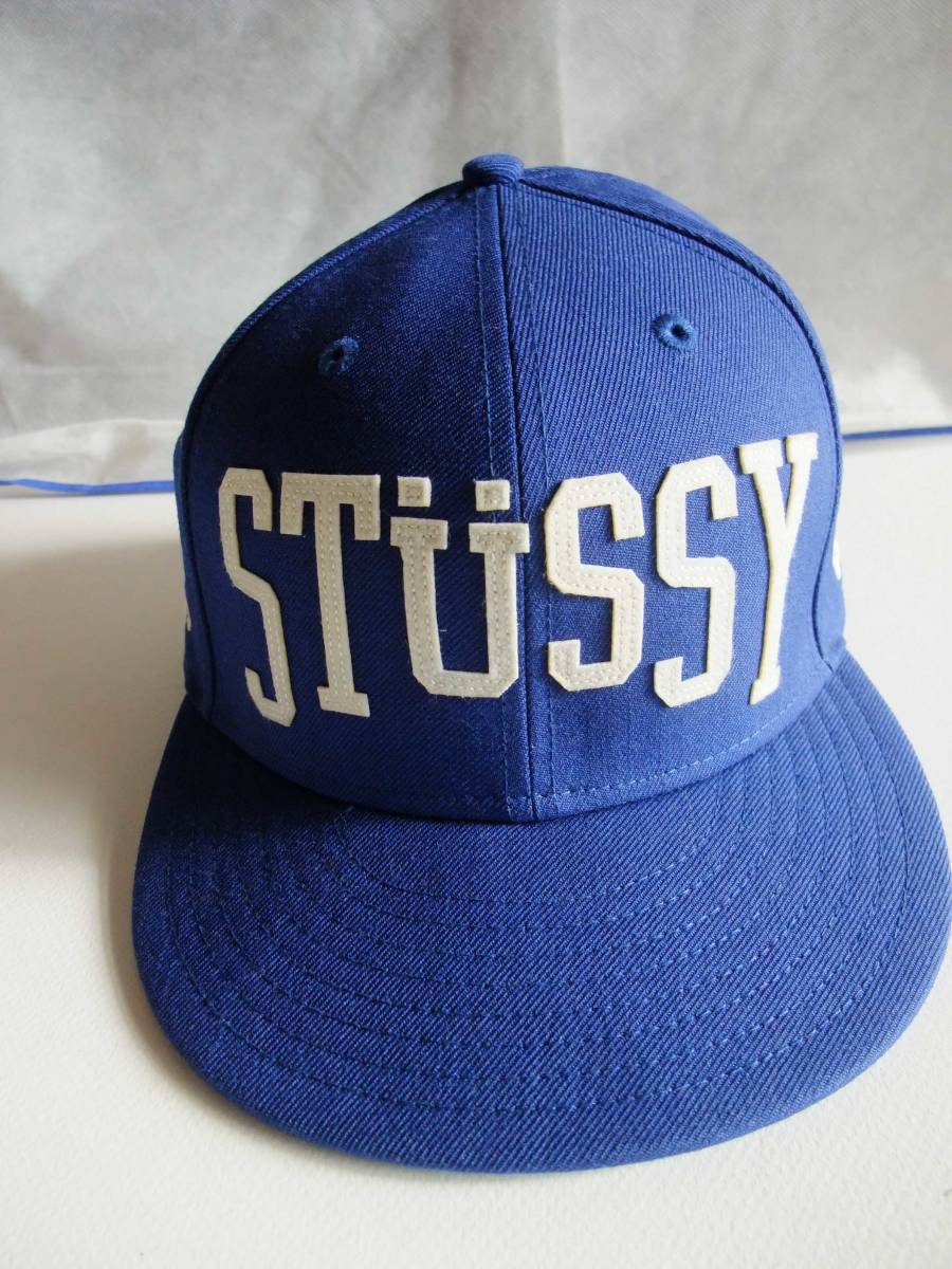 STUSSY ステューシー New Era ニューエラ ウール キャップ サイズ7 1/2 