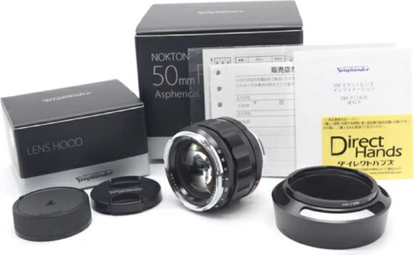 ☆極美品！別売レンズフード付！Voigtlander フォクトレンダー NOKTON