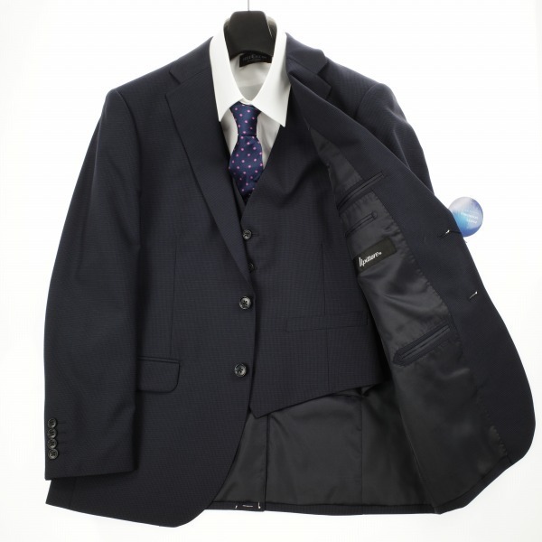日産純正 新品1円～☆百貨店取り扱い 秋冬 ウール毛 スリーピース