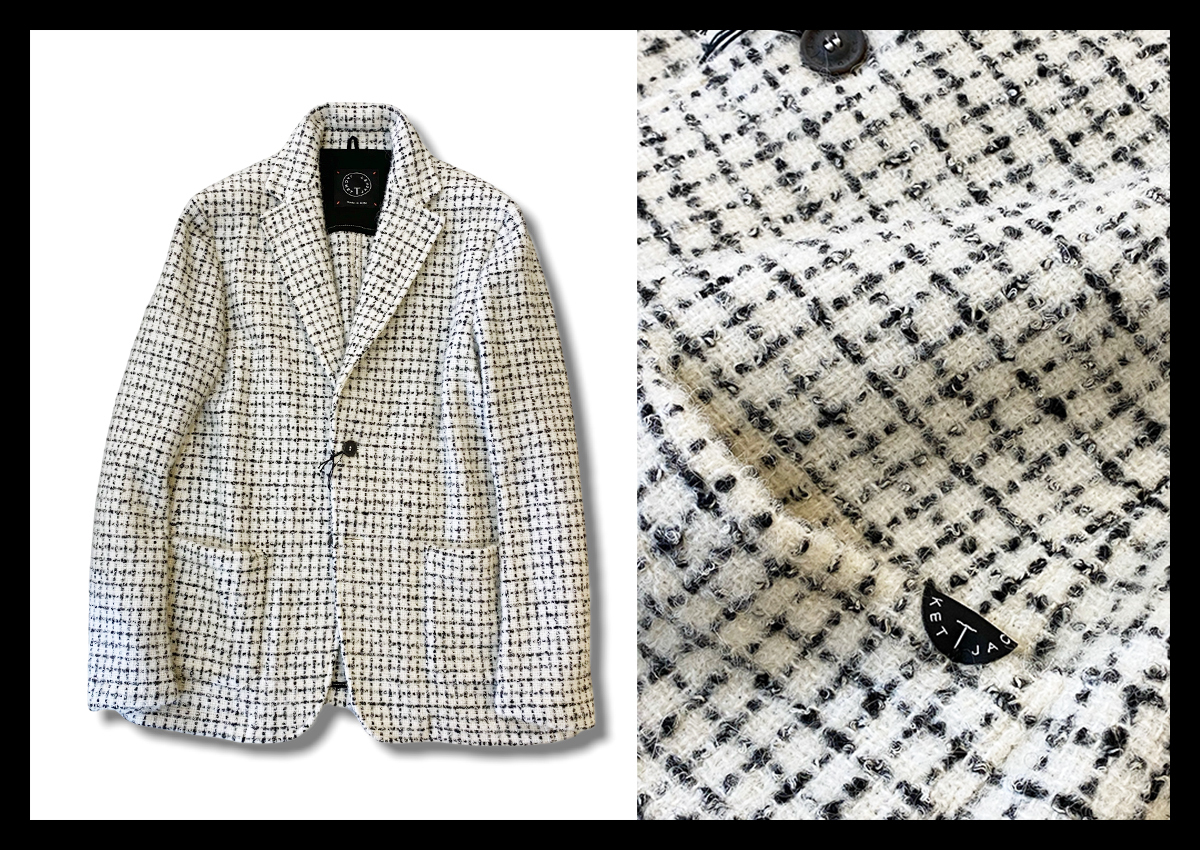 定価7万 ティージャケット T-JACKET 大人の色香と余裕を漂わす