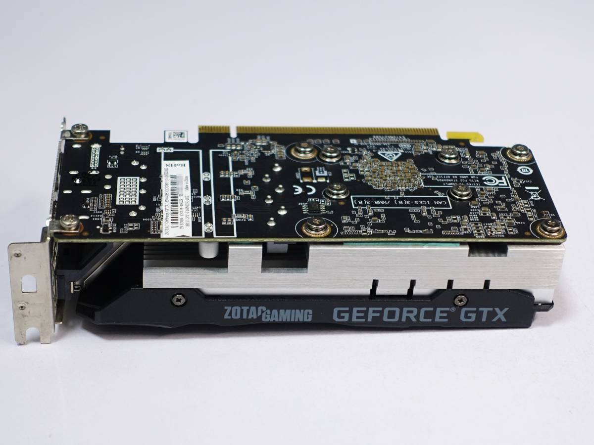 ZOTAC 0 GTX GeForce GAMING 4GB GDDR6 | Gaming Low OC Profile com