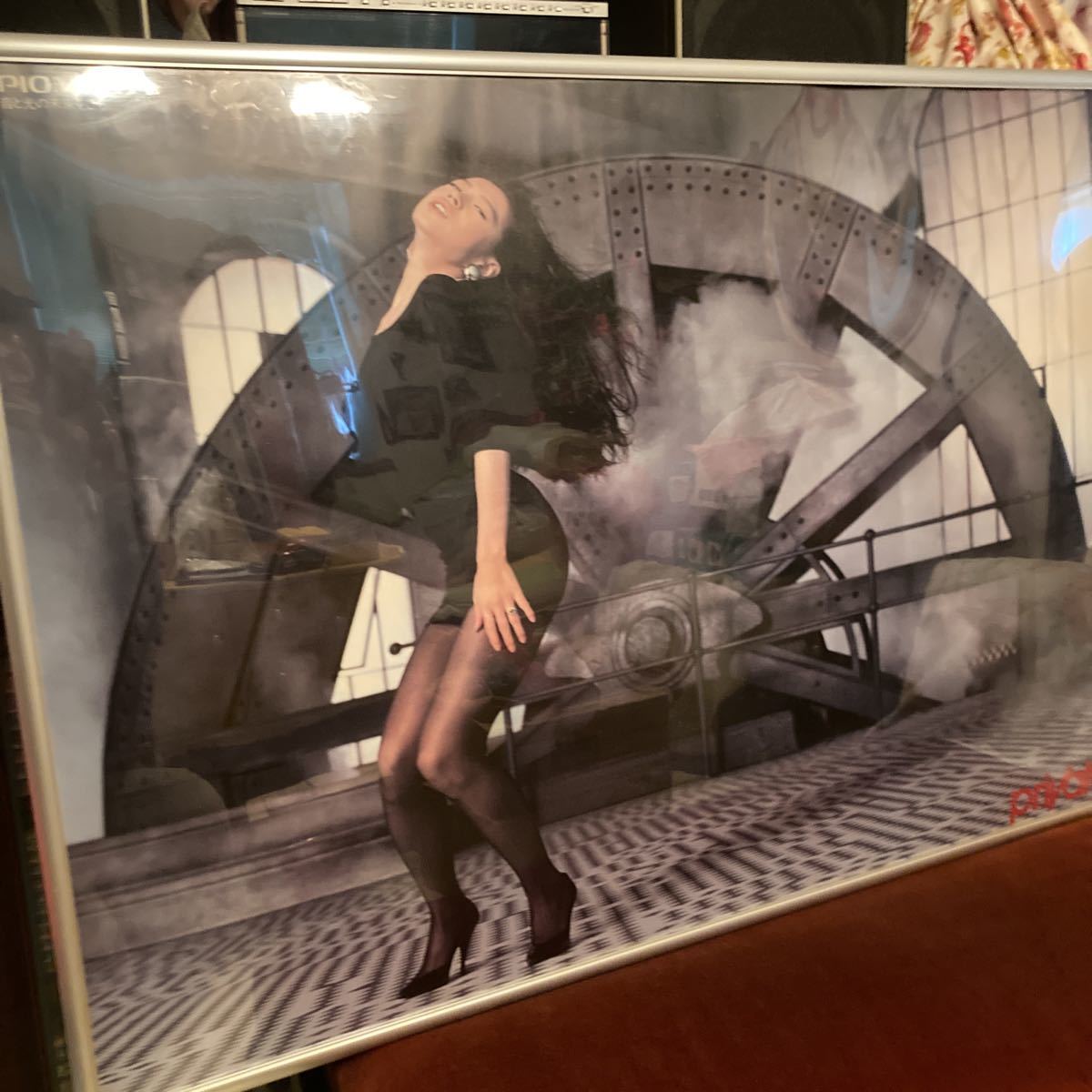 中森明菜 パイオニアプライベート Pioneer private 超特大大判ポスター 