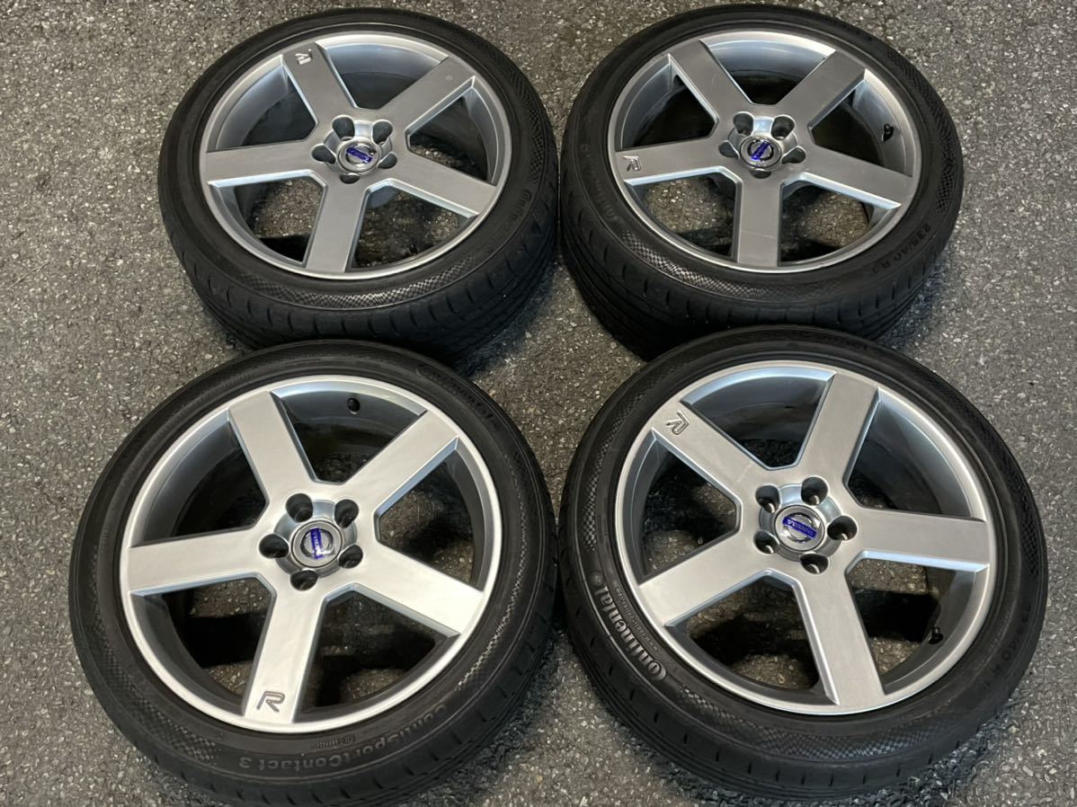 ボルボ V70R 純正18インチ タイヤホイール 4本セット 中古品 